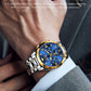 OUPINKE Top Luxury Watch Automatic Mechanical Mens Watch 50M Waterproof Sapphire Mirror Original Wristwatch