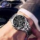 OUPINKE Top Luxury Watch Automatic Mechanical Mens Watch 50M Waterproof Sapphire Mirror Original Wristwatch