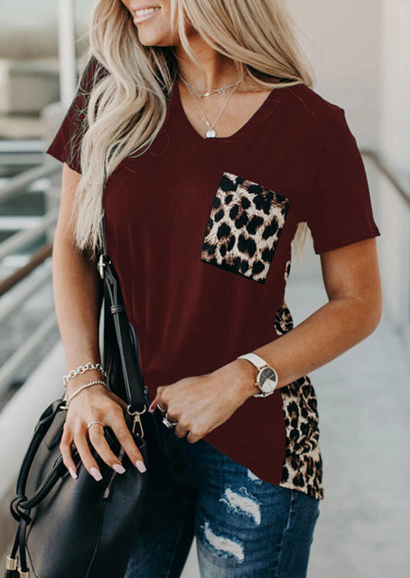 Leopard Pocket T-Shirt