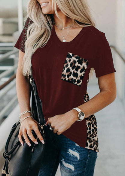 Leopard Pocket T-Shirt