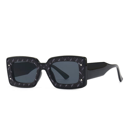Thick Frame Square Sunglasses