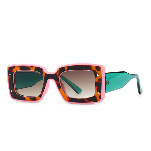 Thick Frame Square Sunglasses