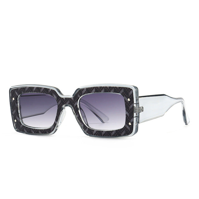 Thick Frame Square Sunglasses