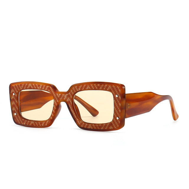 Thick Frame Square Sunglasses