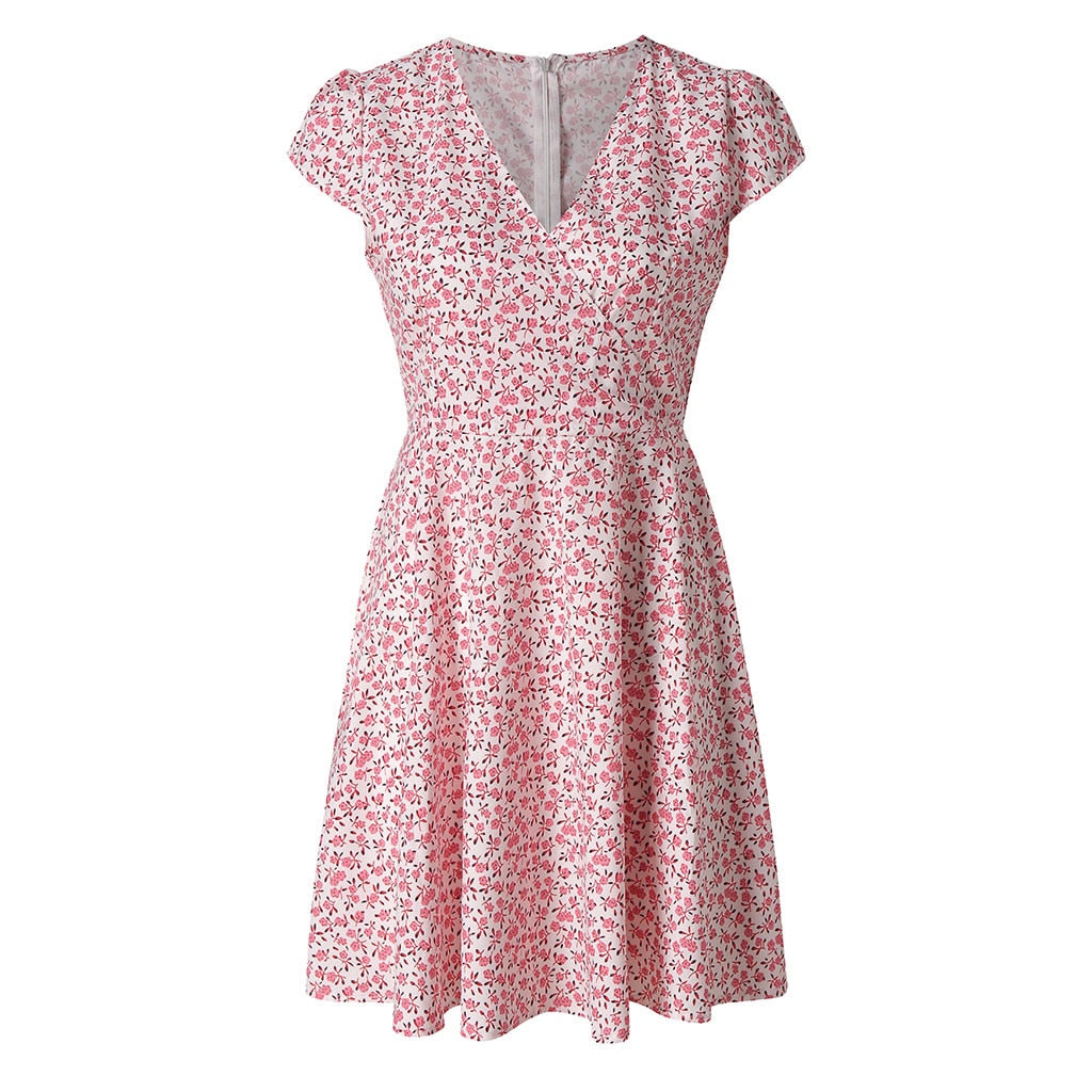 Floral Print Summer Dress
