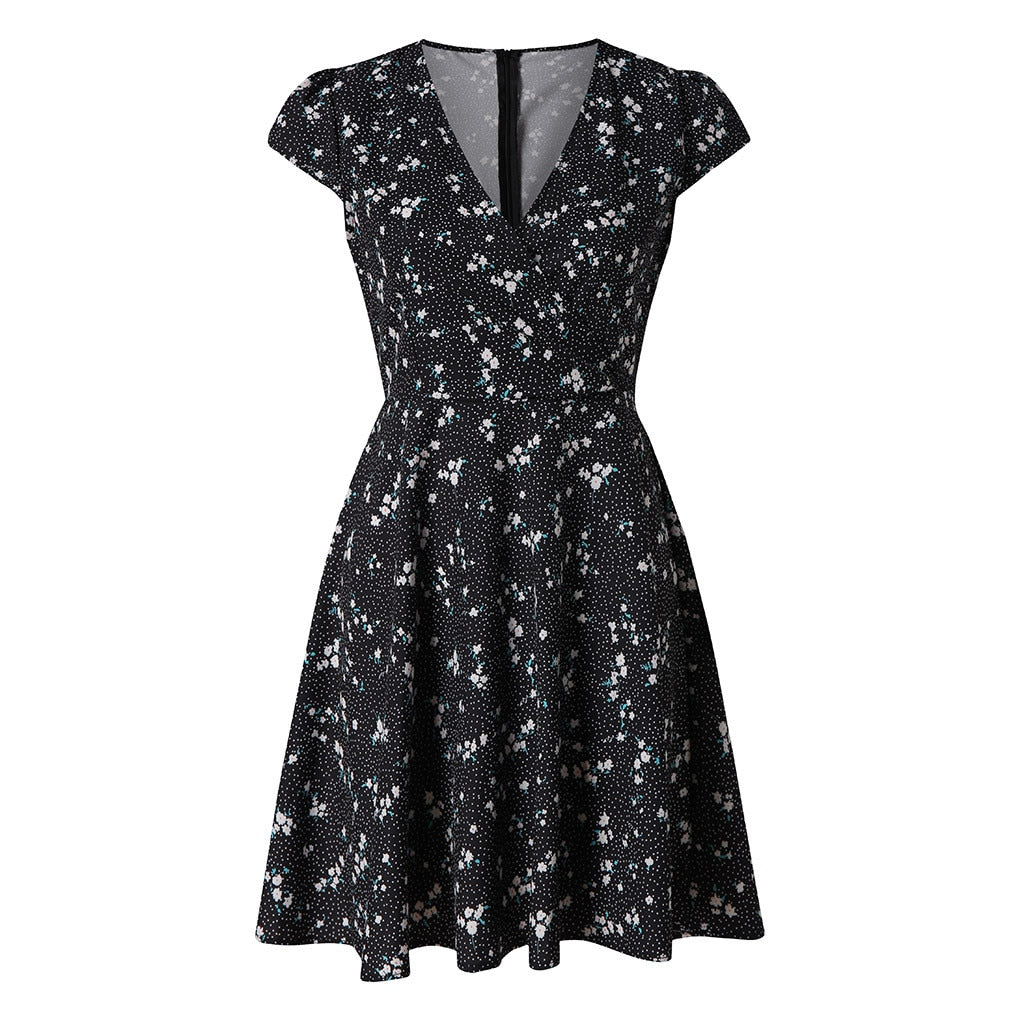 Floral Print Summer Dress