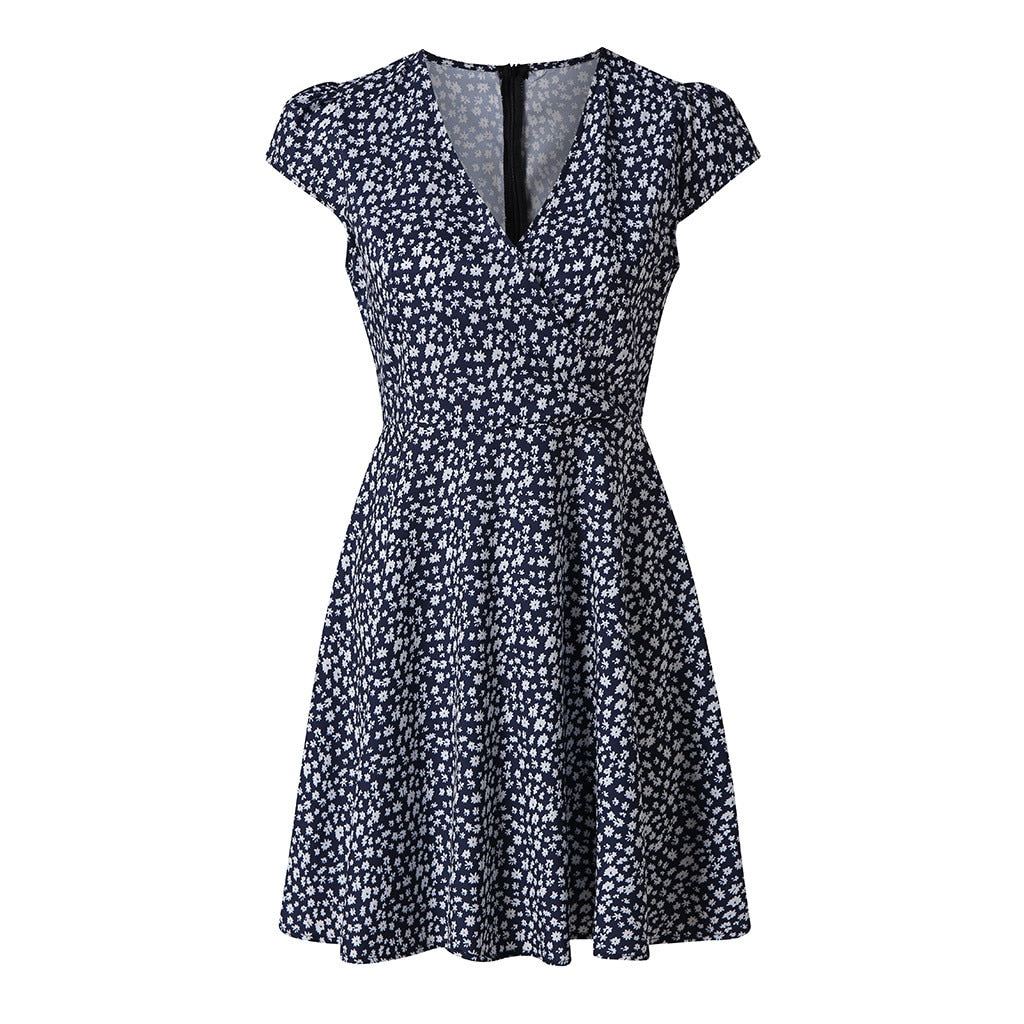 Floral Print Summer Dress