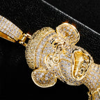 New Iced Out Ape Pendants With Necklace Chain