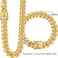 Miami Cuban Link Jewelry Set