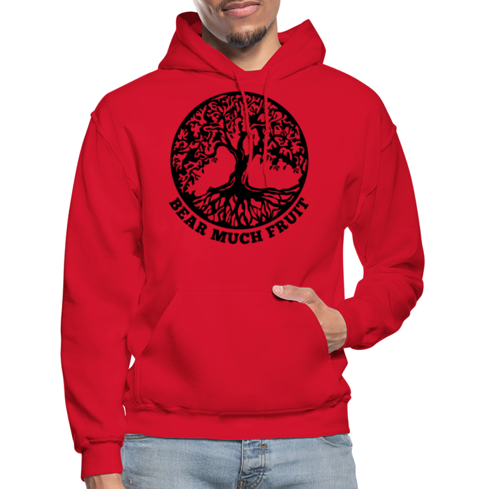 Hoodie - Black Graphic - Bear Much Fruit