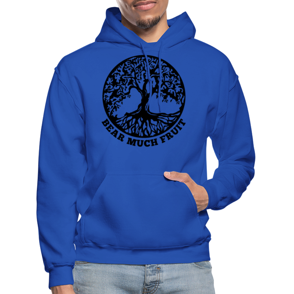 Hoodie - Black Graphic - Bear Much Fruit