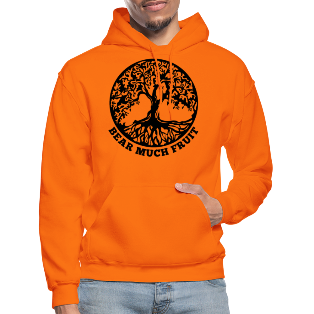 Hoodie - Black Graphic - Bear Much Fruit