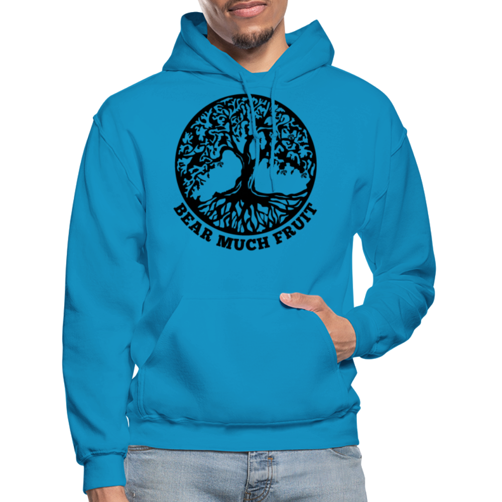 Hoodie - Black Graphic - Bear Much Fruit