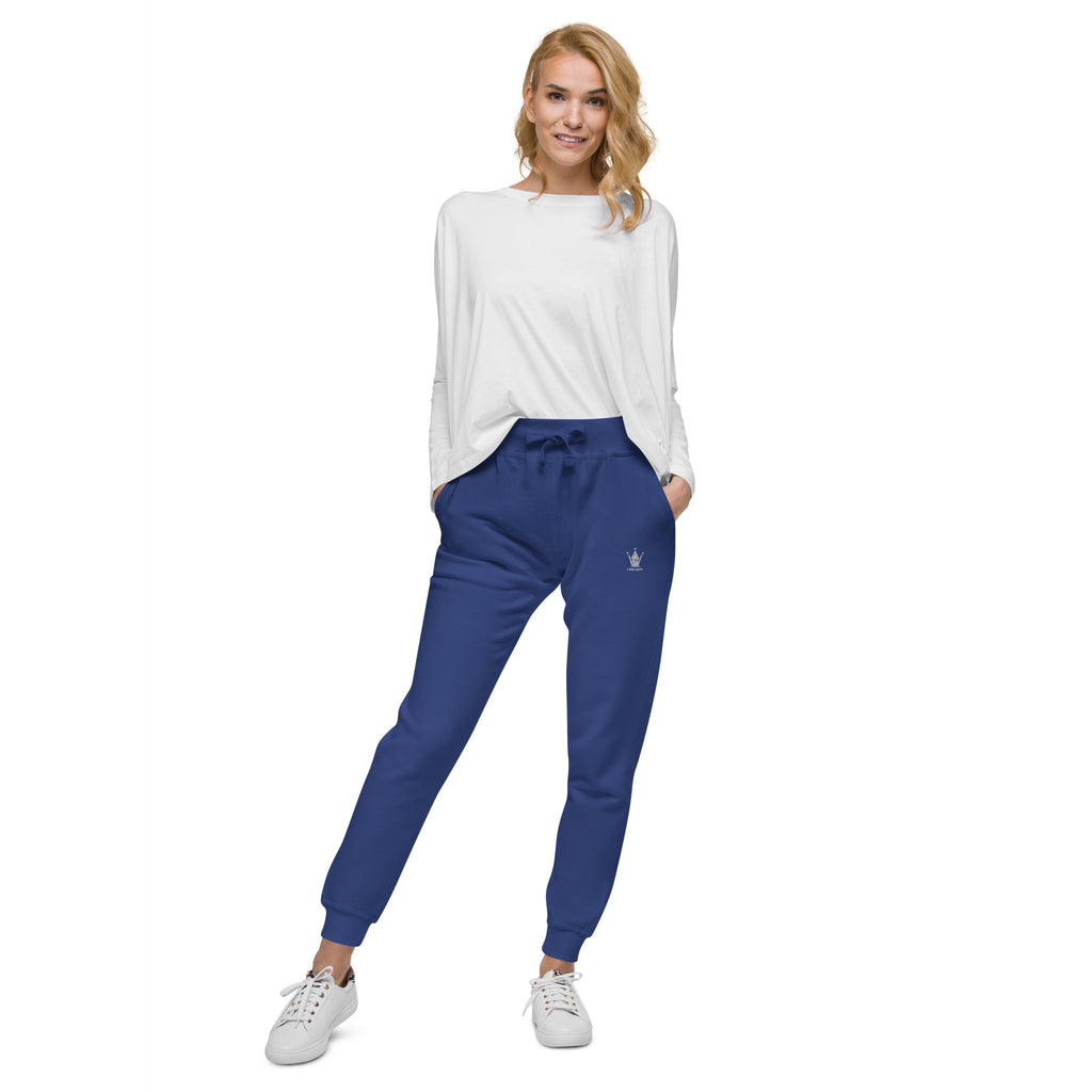 Ocean Blue Fleece Sweatpants