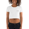 All White Liv'n Legacy Crop Tee