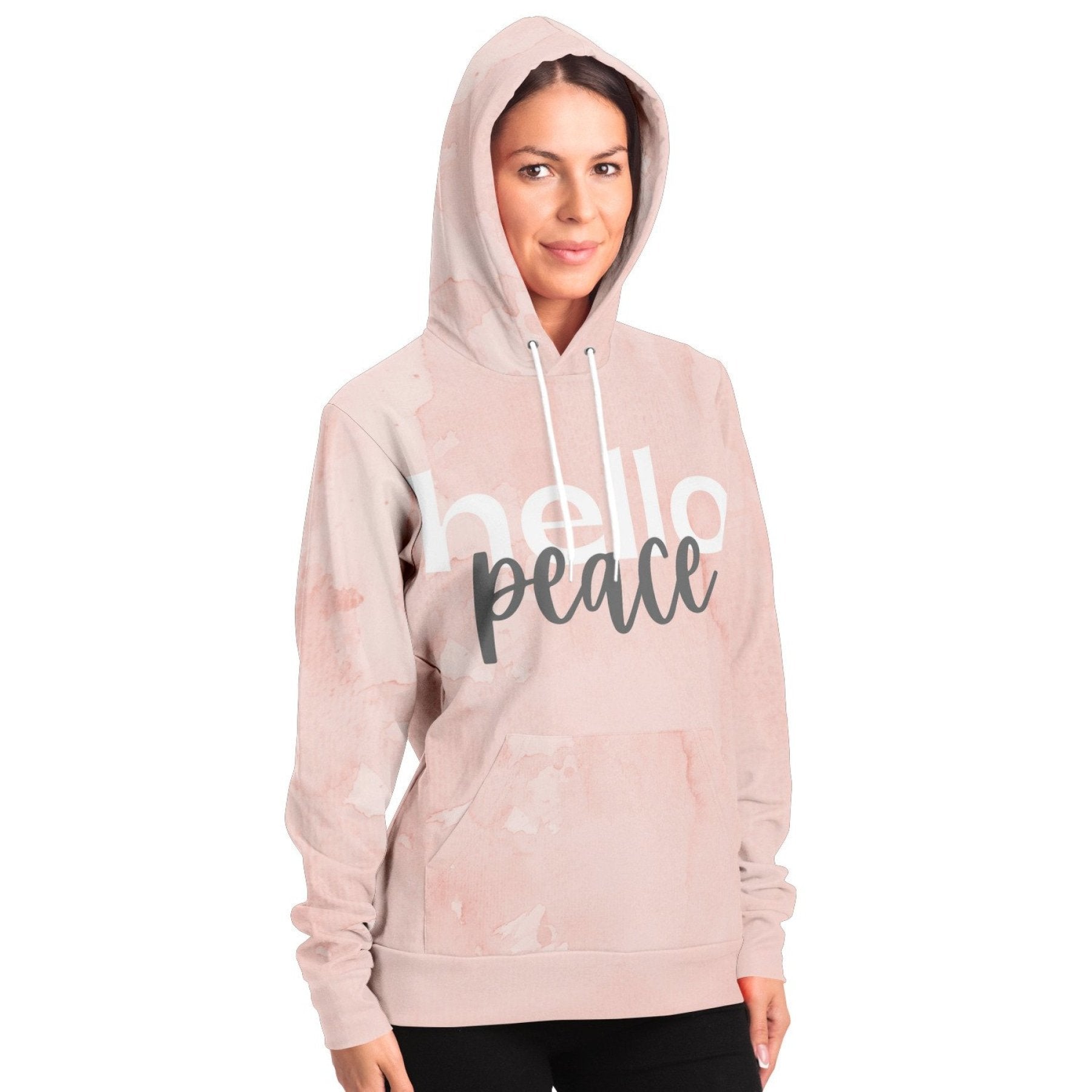 Hoodie Graphic - Hello Peace